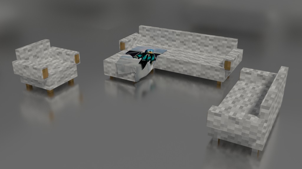 Minecraft Sofa preview image 1